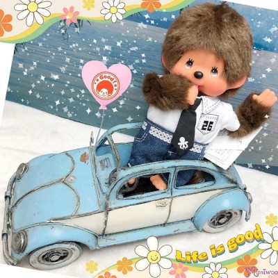 222700 Sekiguchi Monchhichi S Size Dressed Tie Shirt Jeans Boy ~ 